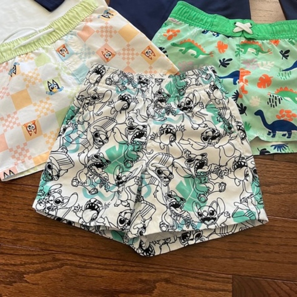 Toddler swim trunk bundle